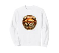 Certified Rock Collector - Retro Geology Badge Sweatshirt