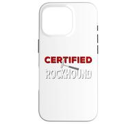 Certified Rockhound Distressed with Rock Hammer Case for iPhone 16 Pro
