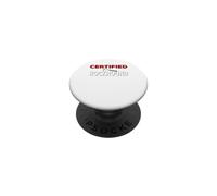 Certified Rockhound Distressed with Rock Hammer PopSockets Adhesive PopGrip