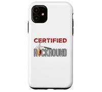 Certified Rockhound with Geology Rock Hammer Case for iPhone 11