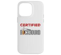 Certified Rockhound with Geology Rock Hammer Case for iPhone 14 Pro Max