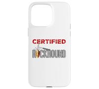 Certified Rockhound with Geology Rock Hammer Case for iPhone 15 Pro Max