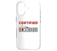 Certified Rockhound with Geology Rock Hammer Case for iPhone 17