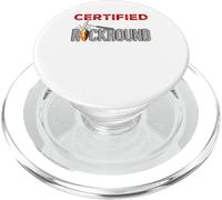 Certified Rockhound with Geology Rock Hammer PopSockets PopGrip for MagSafe