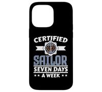 Certified Sailor Seven Days A Week Ship Captain Nautical Case for iPhone 14 Pro Max
