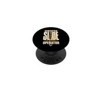 Certified Slide Operator Trombone Player PopSockets Adhesive PopGrip