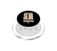 Certified Slide Operator Trombone Player PopSockets PopGrip for MagSafe