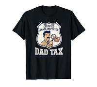 Certified Snack Inspector Dad Tax Collector 2025 T-Shirt