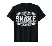 Certified Snake Handler - Snake T-Shirt