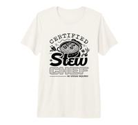 Certified Stew Chef Beef Stew Meat Lover No License Required Premium T-Shirt