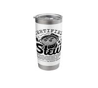 Certified Stew Chef Beef Stew Meat Lover No License Required Stainless Steel Insulated Tumbler