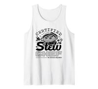 Certified Stew Chef Beef Stew Meat Lover No License Required Tank Top