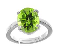 Certified Unheated Untreatet 13.25 Ratti 12.42 Carat A+ Quality Natural Peridot Gemstone Ring For Women'S And Men'S-B09QL3LHMRNAMZ