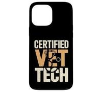 Certified Vet Tech Veterinary Technician Stethoscope Case for iPhone 13 Pro Max