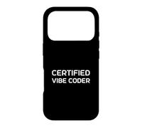 Certified Vibe Coder - Generative AI Creative Programming Case for iPhone 17 Pro