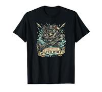 Certified Water Wolf Freedive Underwater Hunter Diver Gift T-Shirt