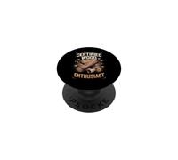 Certified Wood Enthusiast Termite Pest Control Insect PopSockets Adhesive PopGrip