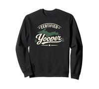 Certified Yooper Michigan U.P. Pride Design Sweatshirt