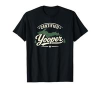 Certified Yooper Michigan U.P. Pride Design T-Shirt