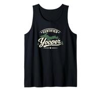 Certified Yooper Michigan U.P. Pride Design Tank Top