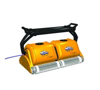 Certikin Dolphin 2 X 2 Gyro Pool Cleaner C/W Remote Control, New Heavy Duty Caddy, Cable Swivel And Transformer For Commercial Pools Up To 60M In Len