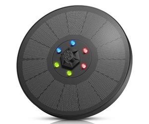 Certikin Heissner Floating Solar Fountain Set 150 l/h with LED SPF130-00