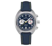 Certina DS-2 Chronograph Automatic Men's Blue Leather Strap Watch
