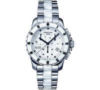 Certina DS First Lady Ceramic Chrono Quartz Watch CRT-173