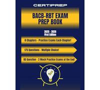 CertiPrep - BACB-RBT Exam Prep Book 2025-2026