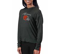 Certo NFL Women's Session Pullover Hoodie (Cleveland Browns - Black, Womens Small)