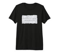 Certum Est Quia Impossible Est It's True Because It Can't Be Premium T-Shirt