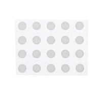 certylu Headphone Accessories,Dust Shell Self-adhesive Earphones Case Steel Mesh Anti-Dust Dustproof 20PCS