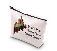 Cerulean Sea Inspired Makeup Bag Fantasy Novel Gifts Don't You Wish You were Here Book Worm Book Lover Gift (Don't You UK)