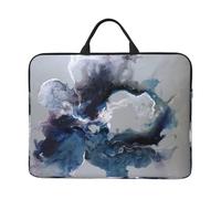 Cerulean Waters 14 Inch Printed Laptop Sleeve, 600d Oxford-Cloth Shockproof Laptop Case With Thickened Pearl Cotton,Waterproof Portable Laptop Handbag Cover