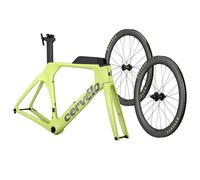 Cervelo P-Series Frameset With Reserve 52|63 Wheelset - Paris Green / 48cm