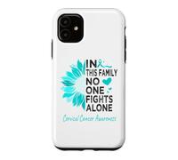Cervical cancer Awareness sunflower support Cervical cancer Case for iPhone 11