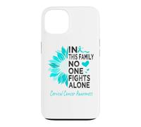 Cervical cancer Awareness sunflower support Cervical cancer Case for iPhone 13
