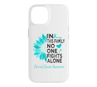 Cervical cancer Awareness sunflower support Cervical cancer Case for iPhone 14