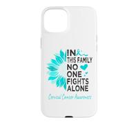 Cervical cancer Awareness sunflower support Cervical cancer Case for iPhone 15 Plus