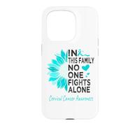 Cervical cancer Awareness sunflower support Cervical cancer Case for iPhone 15 Pro