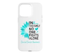 Cervical cancer Awareness sunflower support Cervical cancer Case for iPhone 15 Pro Max