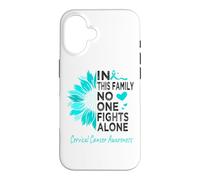 Cervical cancer Awareness sunflower support Cervical cancer Case for iPhone 16