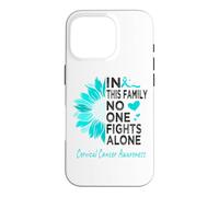 Cervical cancer Awareness sunflower support Cervical cancer Case for iPhone 16 Pro