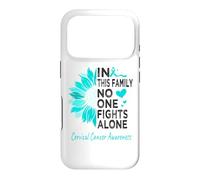 Cervical cancer Awareness sunflower support Cervical cancer Case for iPhone 17 Pro