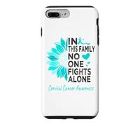 Cervical cancer Awareness sunflower support Cervical cancer Case for iPhone 7 Plus/8 Plus
