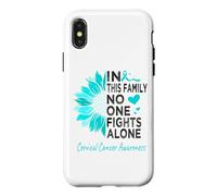 Cervical cancer Awareness sunflower support Cervical cancer Case for iPhone X/XS