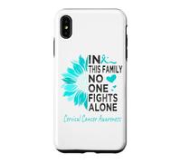 Cervical cancer Awareness sunflower support Cervical cancer Case for iPhone XS Max