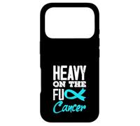 Cervical Cancer Awareness Teal Ribbon Support Case for iPhone 17 Pro