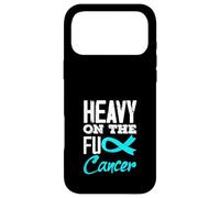 Cervical Cancer Awareness Teal Ribbon Support Case for iPhone 17 Pro Max