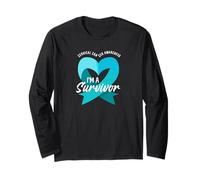 Cervical Cancer I'm A Survivor Cervical Cancer Long Sleeve T-Shirt